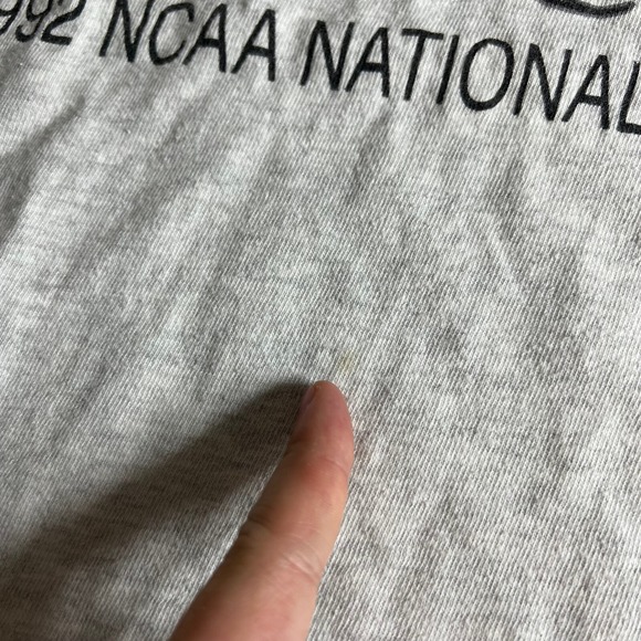 VTG Champion T Shirt Knights Basketball NCAA 1992 National Champions Made in USA - Picture 13 of 16